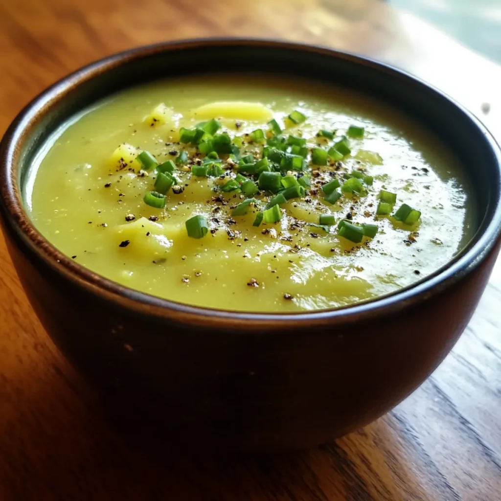 Zucchini Potato Soup Recipe