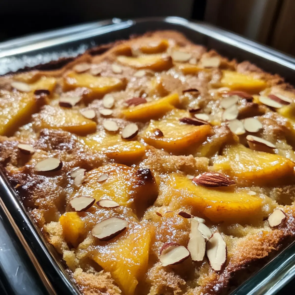 Peach Almond Breakfast Bake Recipe