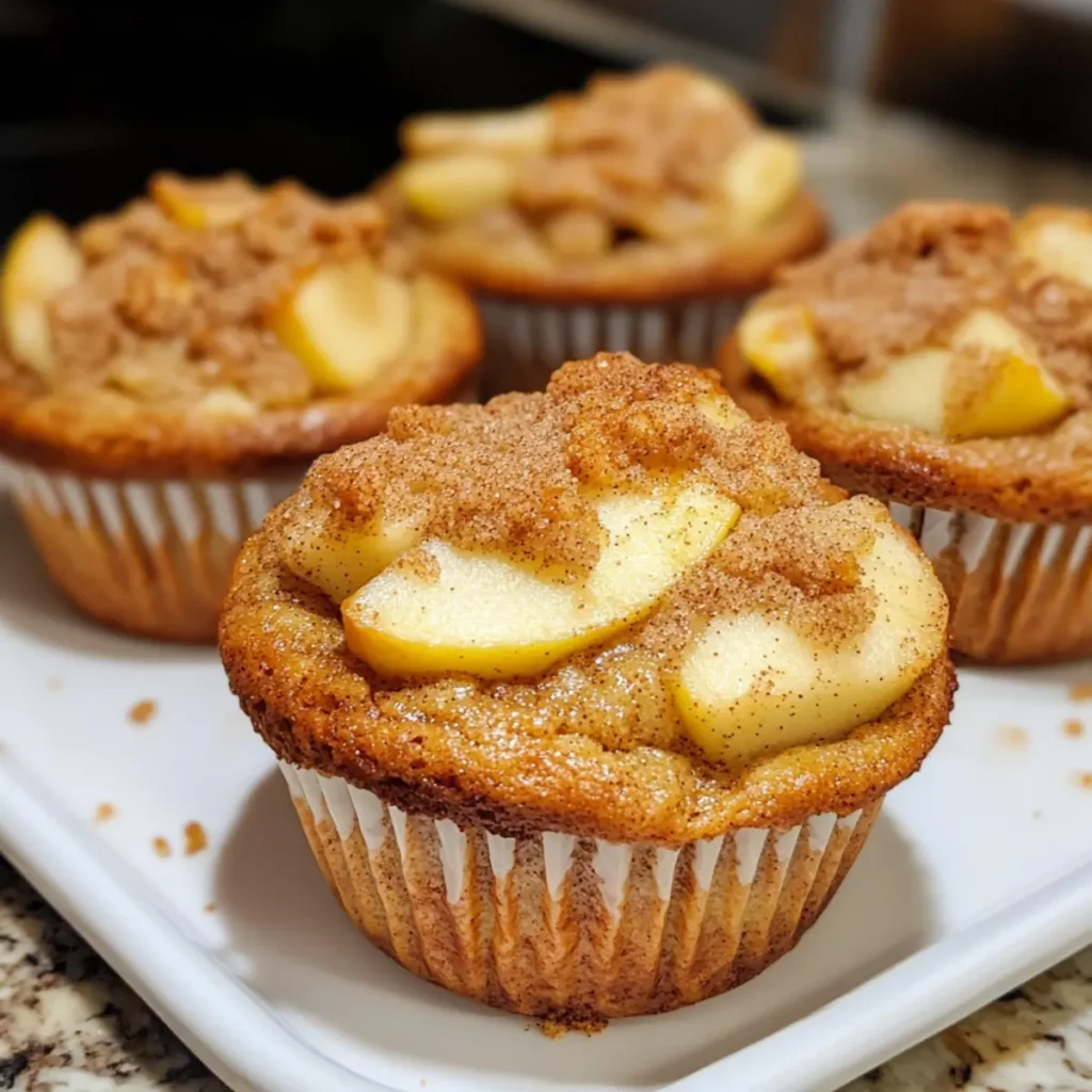 Baked Cinnamon Apple Muffins Recipe