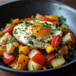 Vegetable Egg White Breakfast Hash Recipe