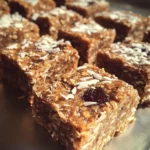 Date Oat Coconut Squares Recipe
