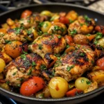 One-Pan Harissa Chicken & Vegetables