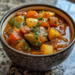 Slow Cooker Moroccan Vegetable Stew