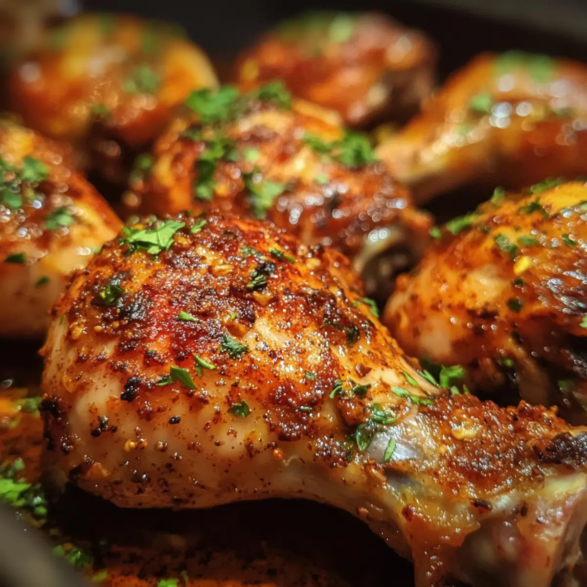 Garlic Paprika Chicken Drumsticks