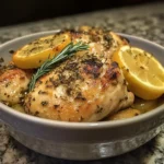 Slow Cooker Lemon Herb Chicken