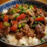 Taiwanese Beef & Pepper Rice
