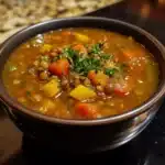 Italian Lentil & Vegetable Soup