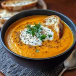 Creamy Carrot Ginger Soup