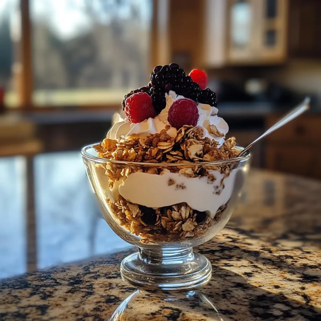 Greek Yogurt Maple Parfait