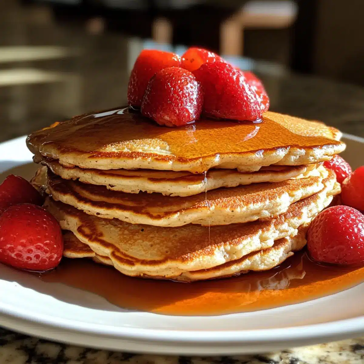Oatmeal Cottage Cheese Pancakes