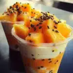 Papaya Yogurt Cups