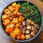 Roasted Butternut Squash & Kale Bowl