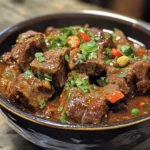 Coconut Garlic Beef Celebration Pot