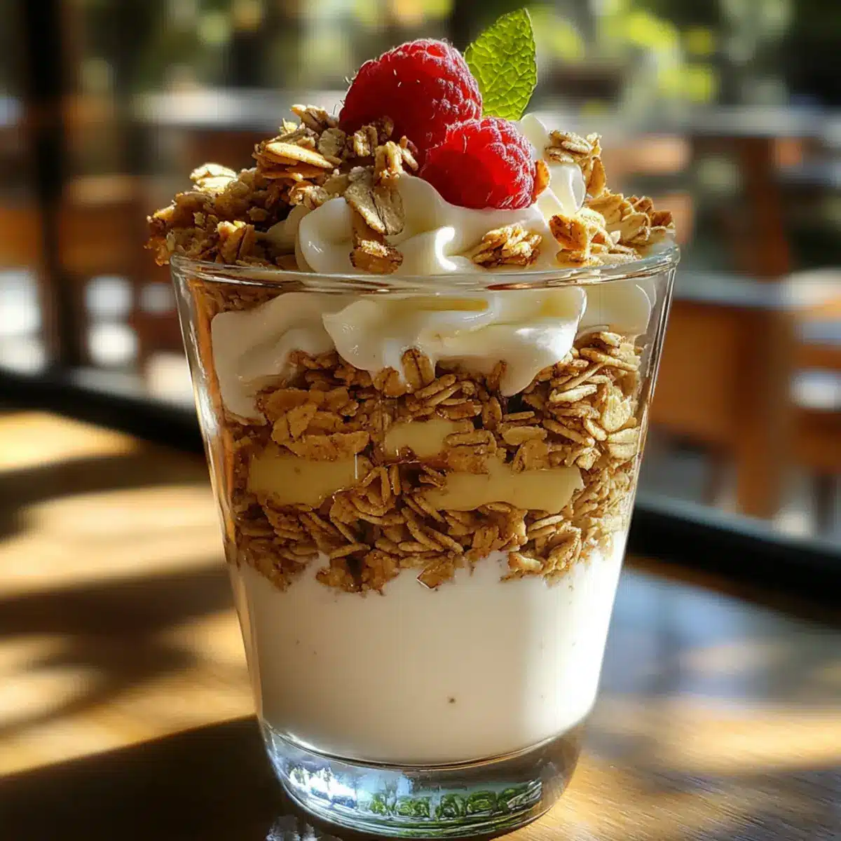 Maple Yogurt & Granola Parfait