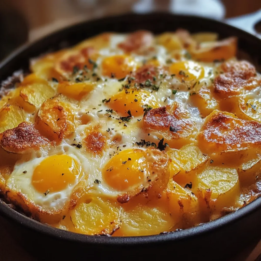 Spanish Potato & Egg Bake
