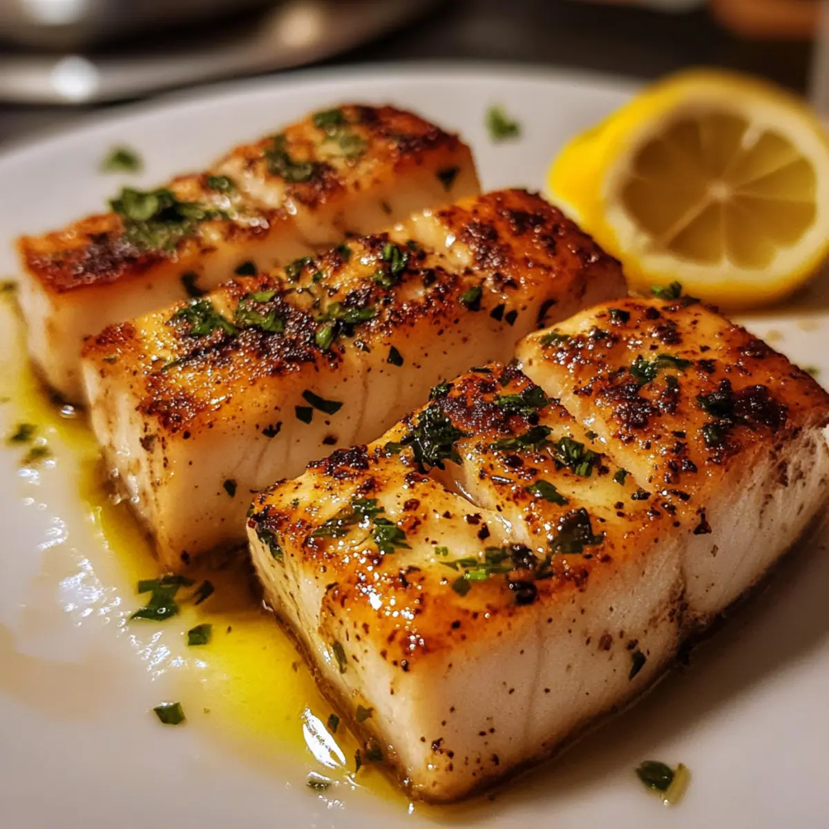 Yogurt Marinated Baked Fish