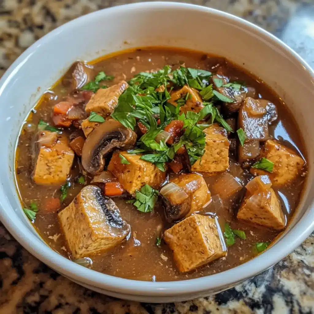 Coconut Mushroom Tofu Stew