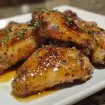 Maple Mustard Chicken Wings