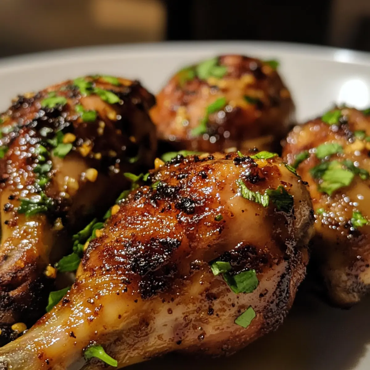 Soy Garlic Chicken Drumsticks
