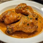 Crockpot Creamy Paprika Chicken Legs