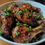 Soy Garlic Chicken Drumsticks