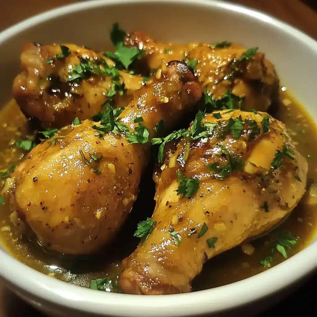 Slow Cooker Ginger Chicken Drumsticks