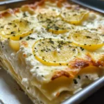 Ricotta & Lemon Lasagna