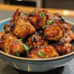 Honey Soy Chicken Thigh Bites