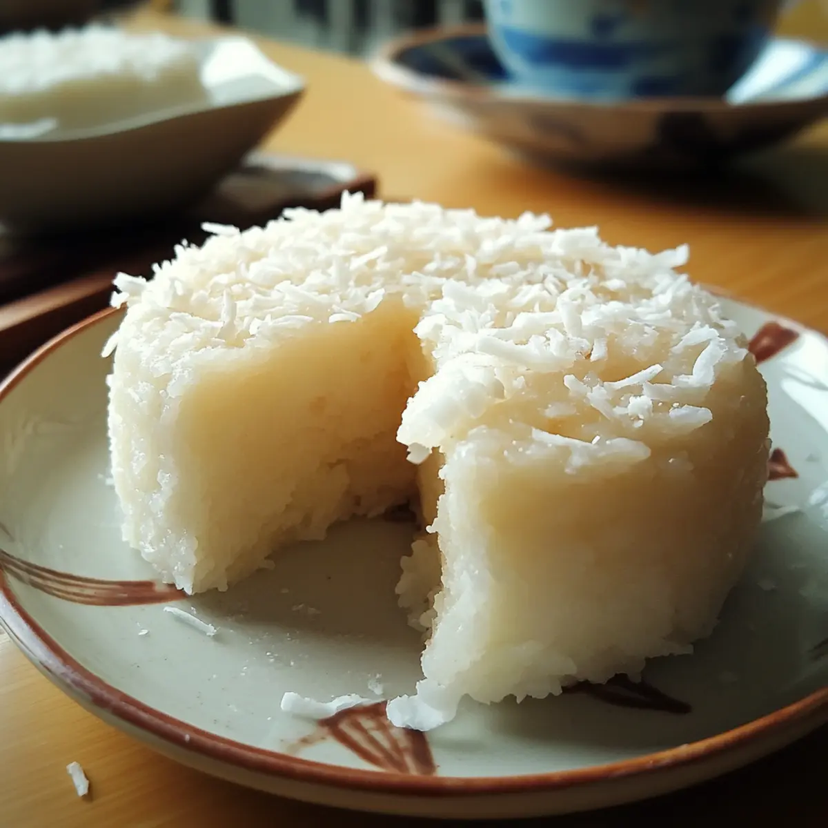 Steamed Coconut Rice Cake