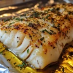 Garlic Herb Baked Cod