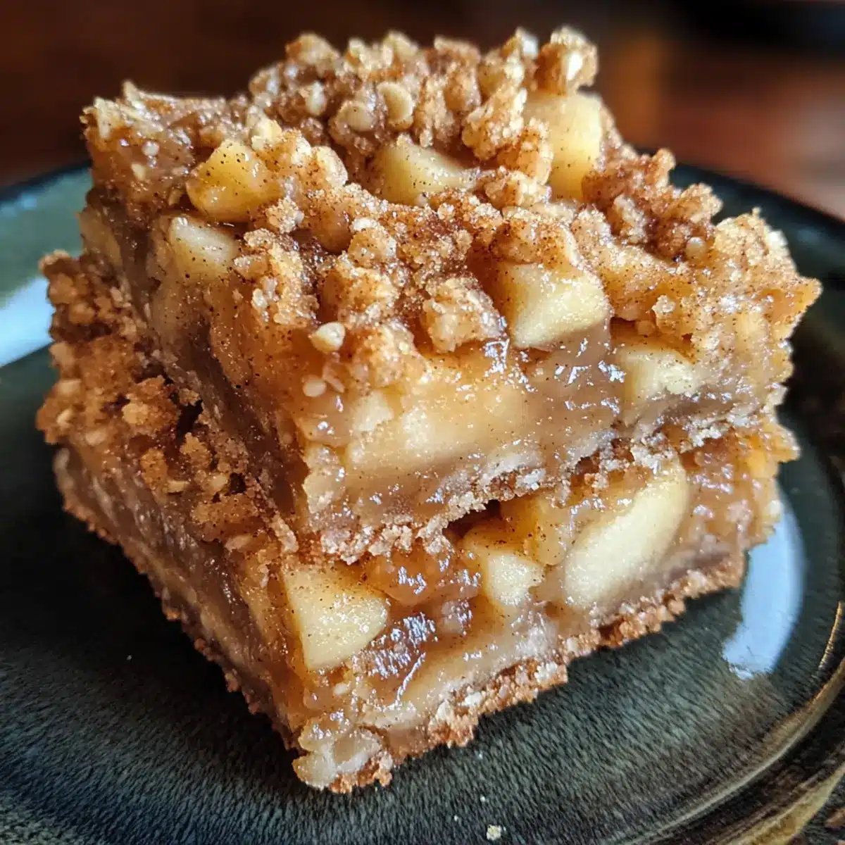 Soft Apple Spice Breakfast Squares