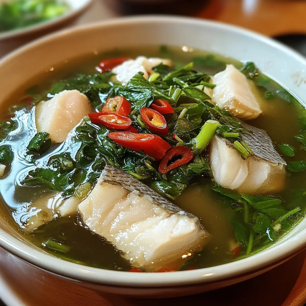 Cantonese Watercress Fish Soup