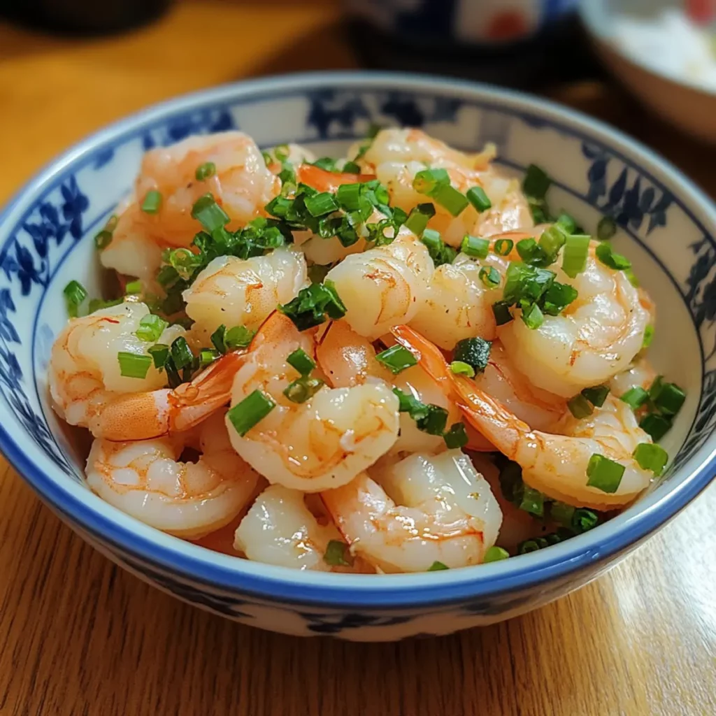2.0 cups shrimp peeled, 1.0 tbsp vegetable oil, 2.0 cloves garlic minced, 0.5 tsp salt