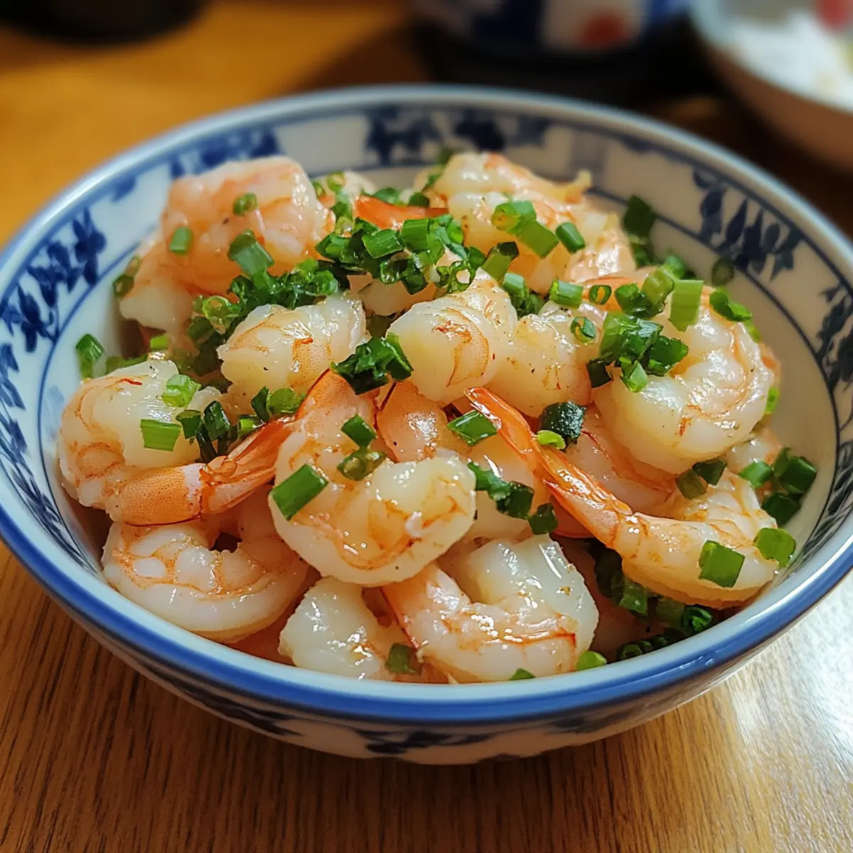 2.0 cups shrimp peeled, 1.0 tbsp vegetable oil, 2.0 cloves garlic minced, 0.5 tsp salt