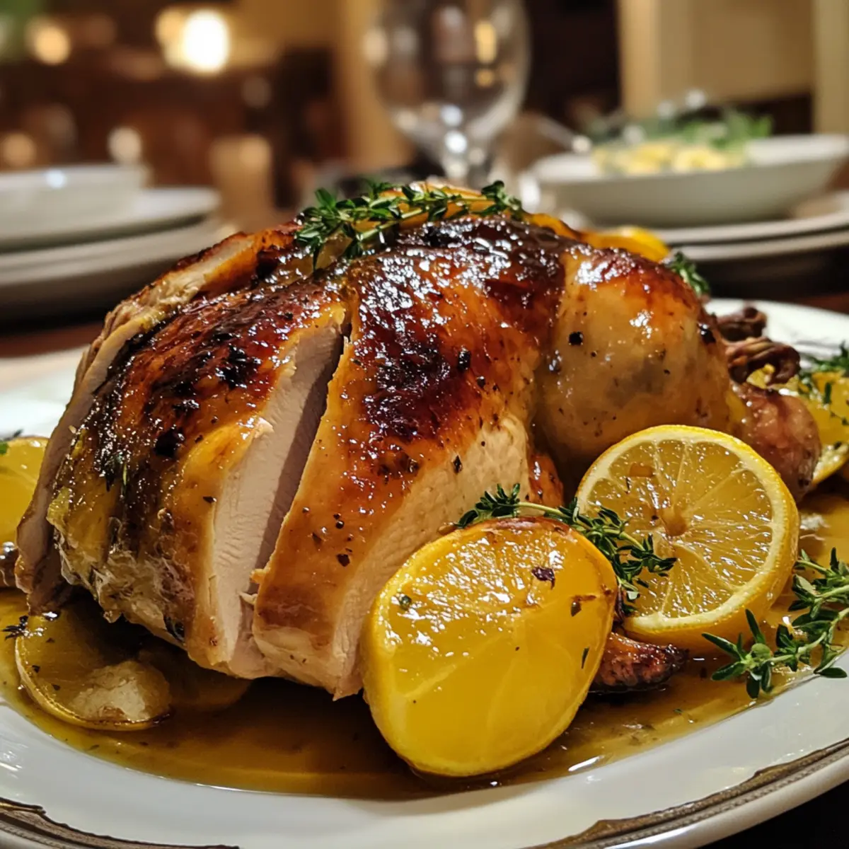 Citrus Glazed Turkey Roast