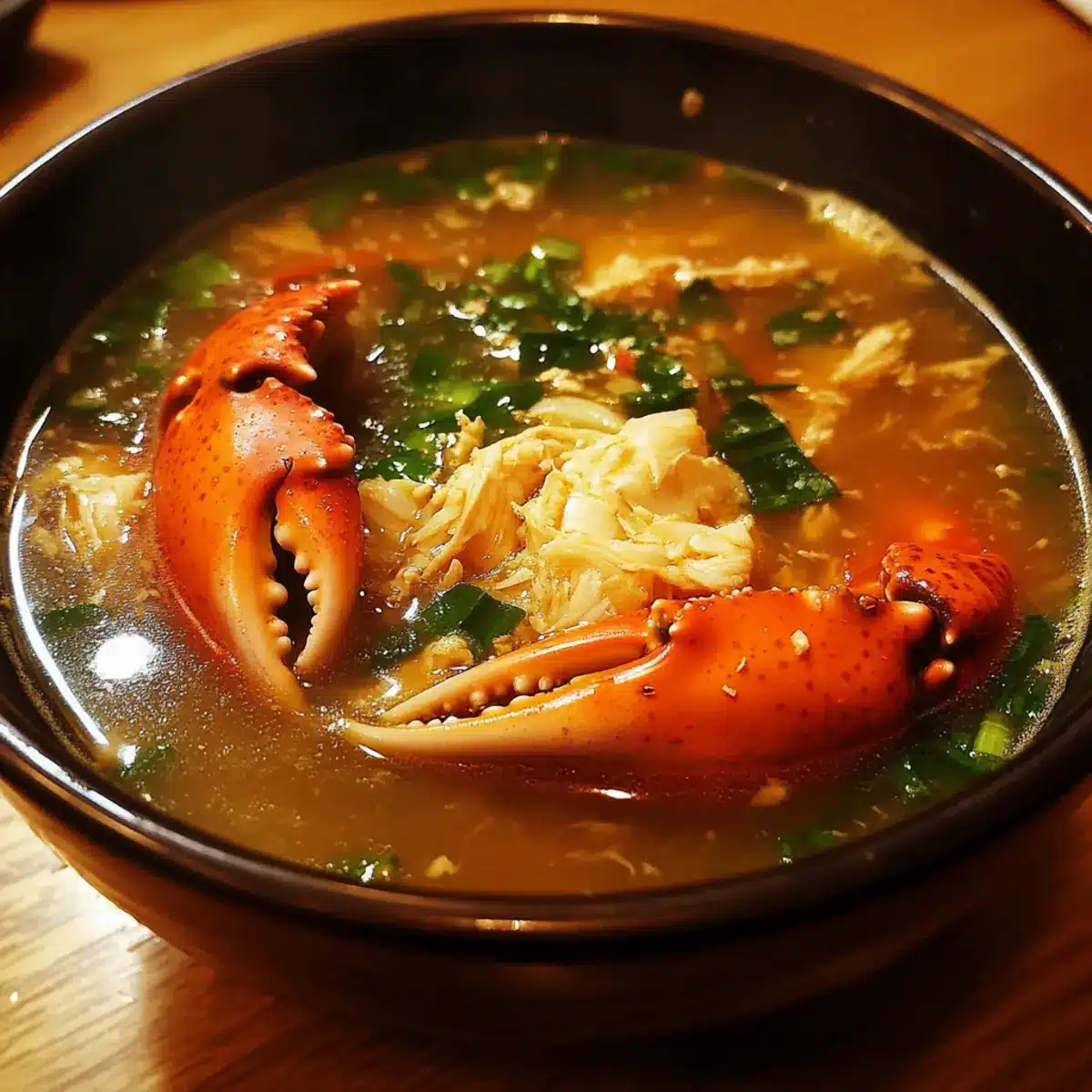 Crab Miso Soup