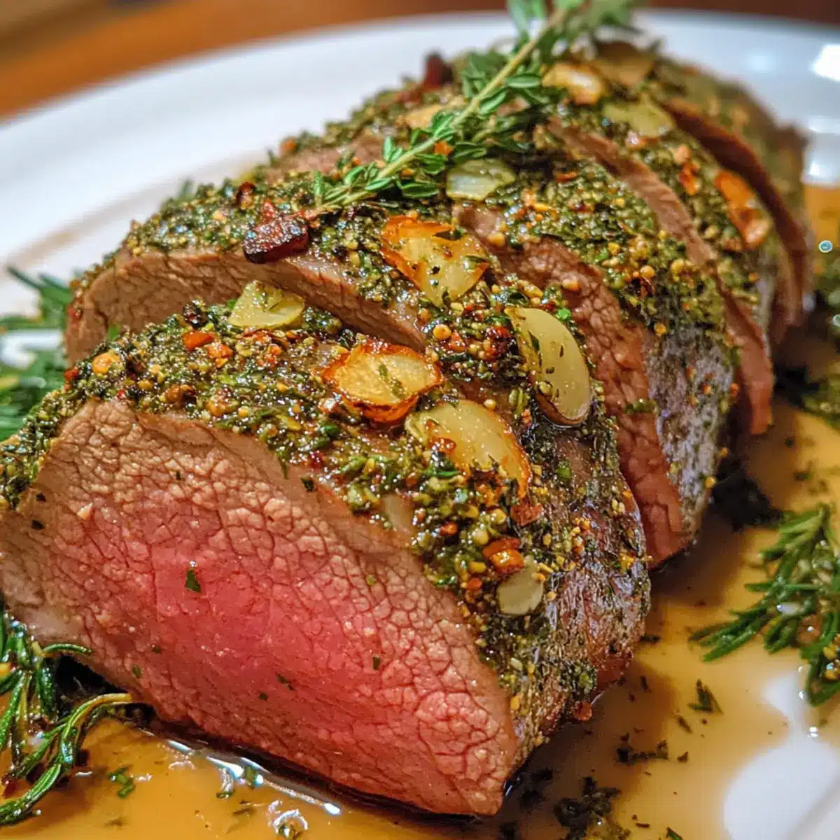 Herb Crusted Beef Tenderloin