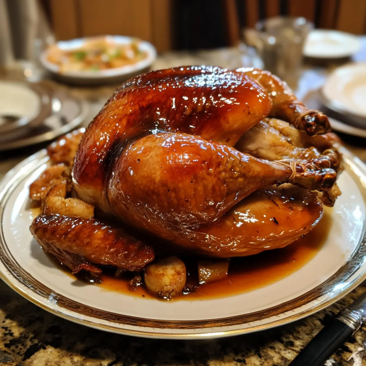 Honey Soy Glazed Turkey