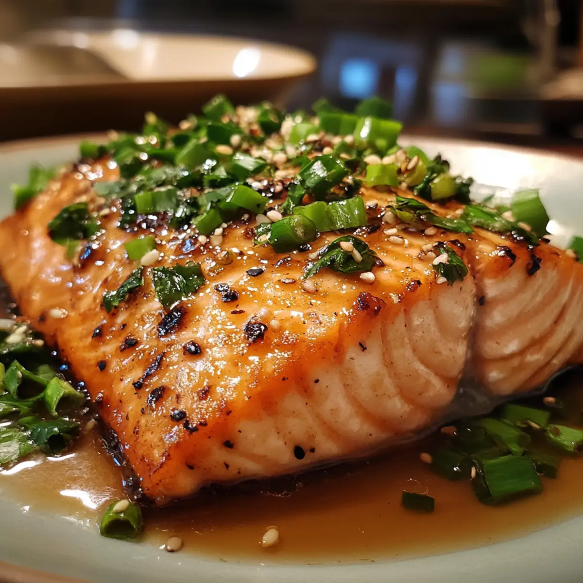 Soy Ginger Baked Salmon Side