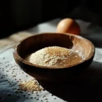 2.0 cups all purpose flour, 0.75 cup sugar, 0.5 cup butter, 1.0 egg, 2.0 tbsp sesame seeds