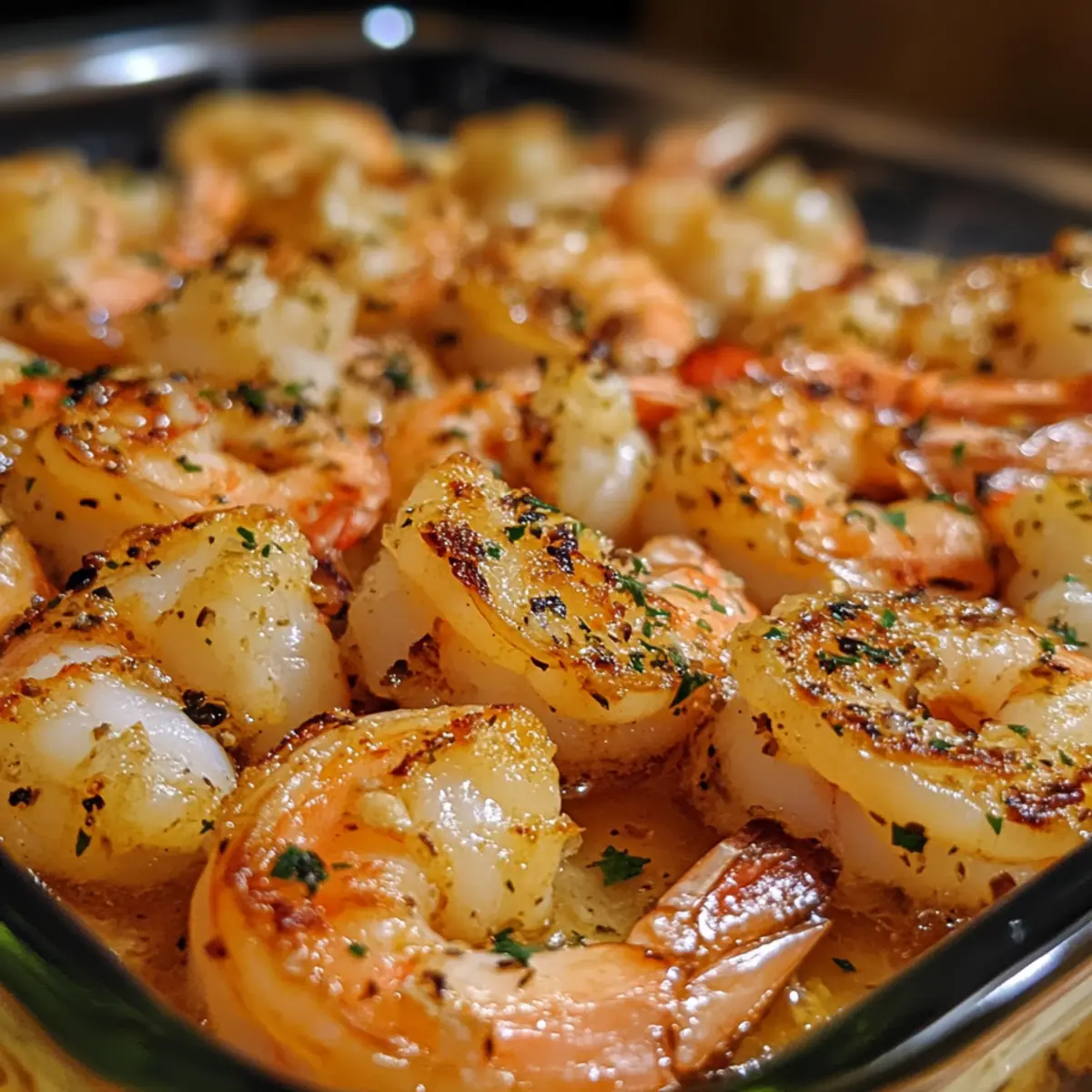 Baked Garlic Shrimp