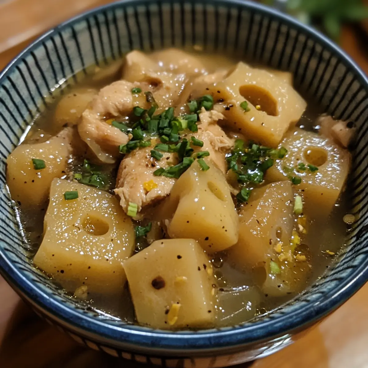 Lotus Root Chicken Soup