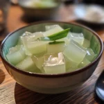 Thai Coconut Pandan Jelly