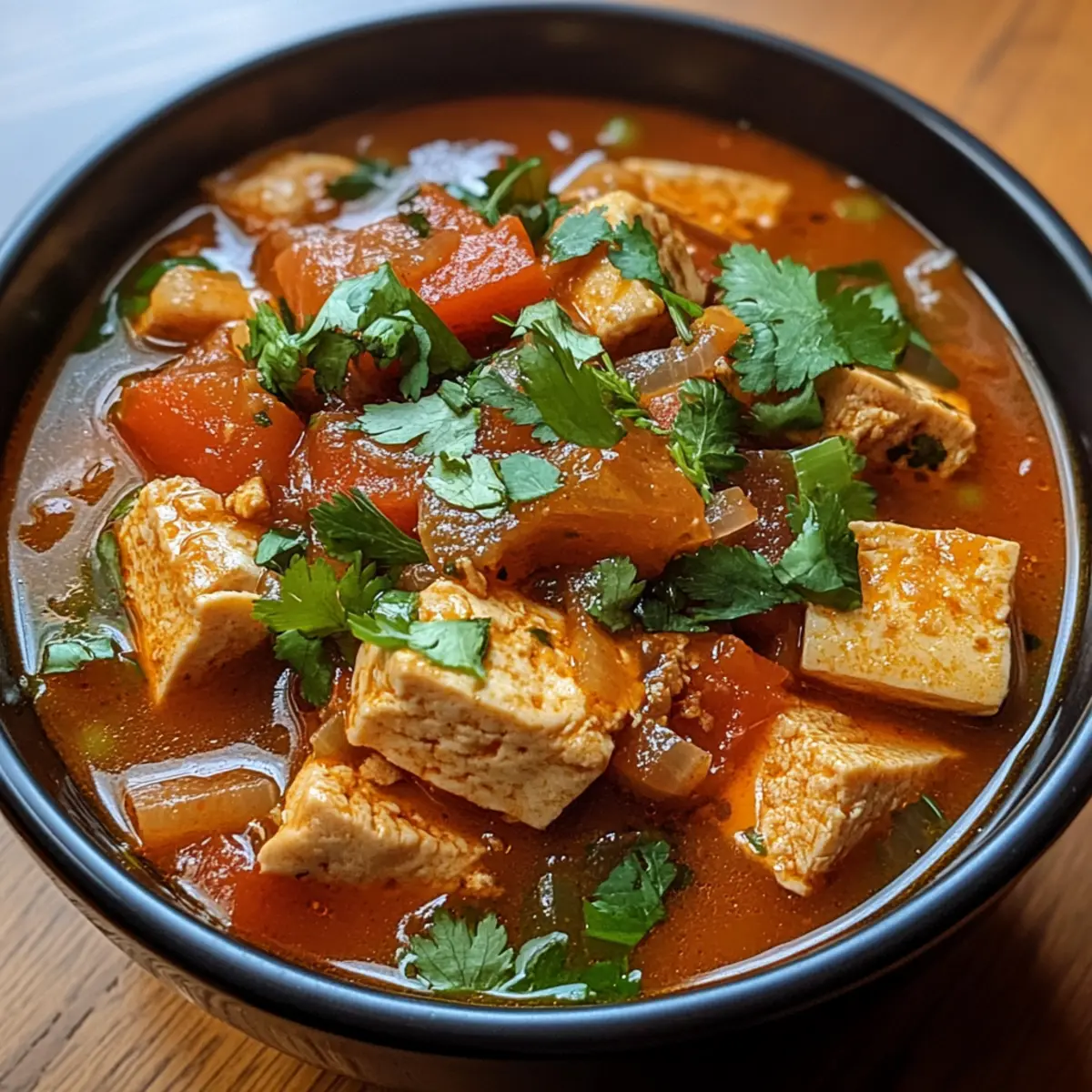Crockpot Thai Fish and Tofu Stew