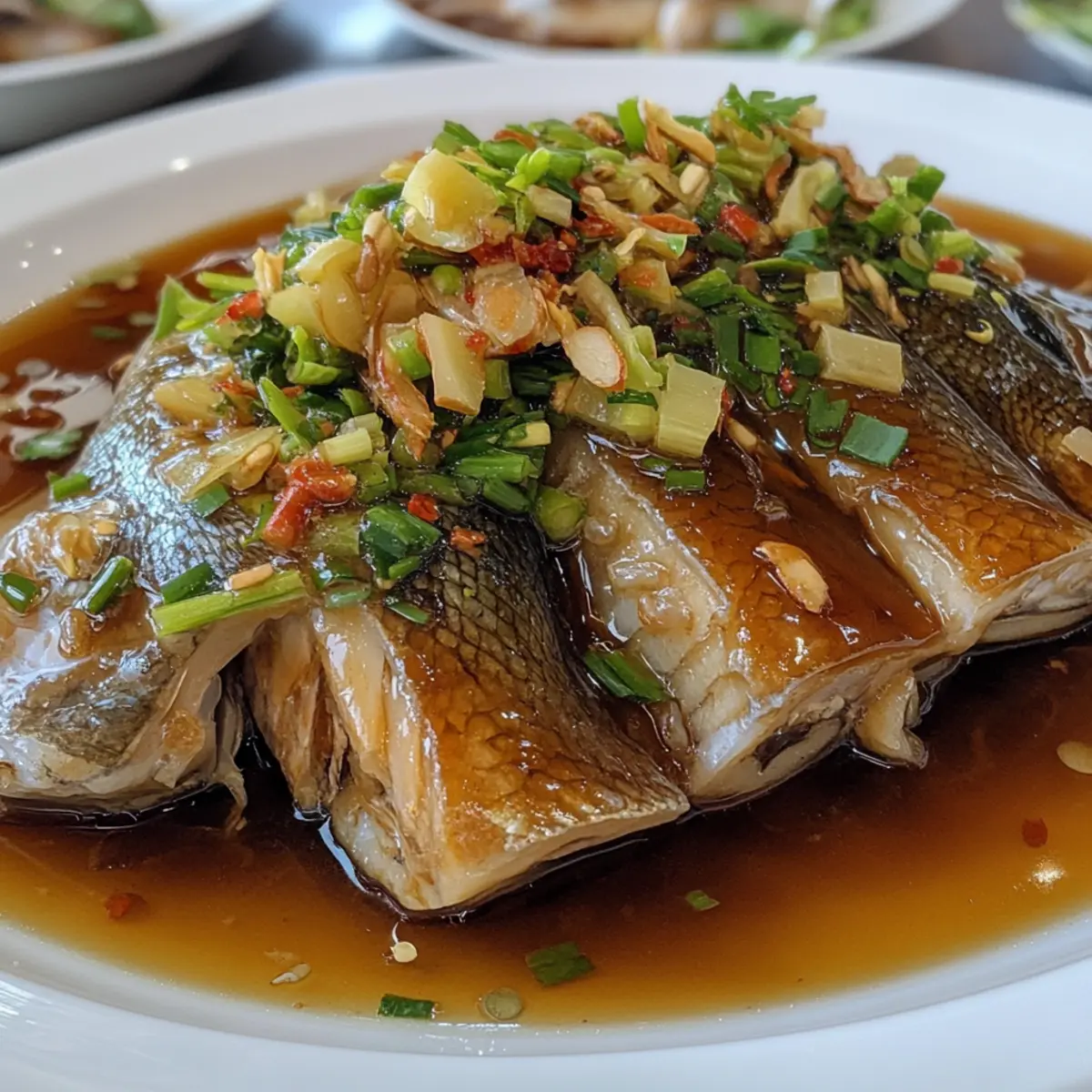 Penghu Island Braised Fish with Ginger