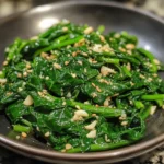 Stir Fried Spinach with Garlic