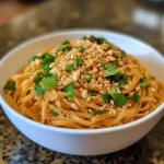 Budget Thai Garlic Noodles