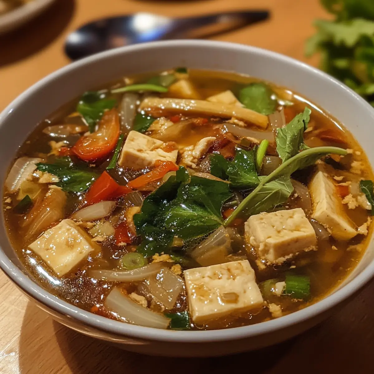 Thai Clear Tofu Soup