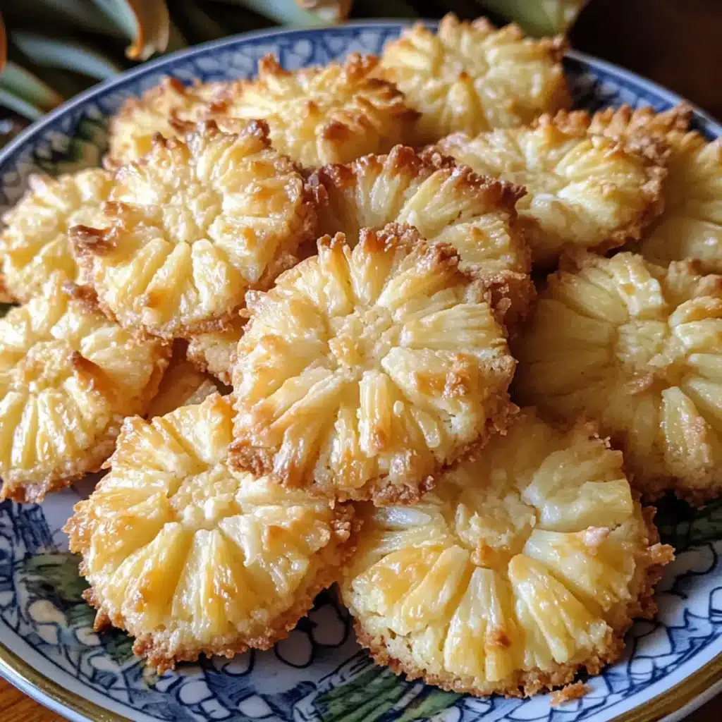 Thai Pineapple Coconut Cookies