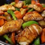 Stir Fried Fish with Vegetables